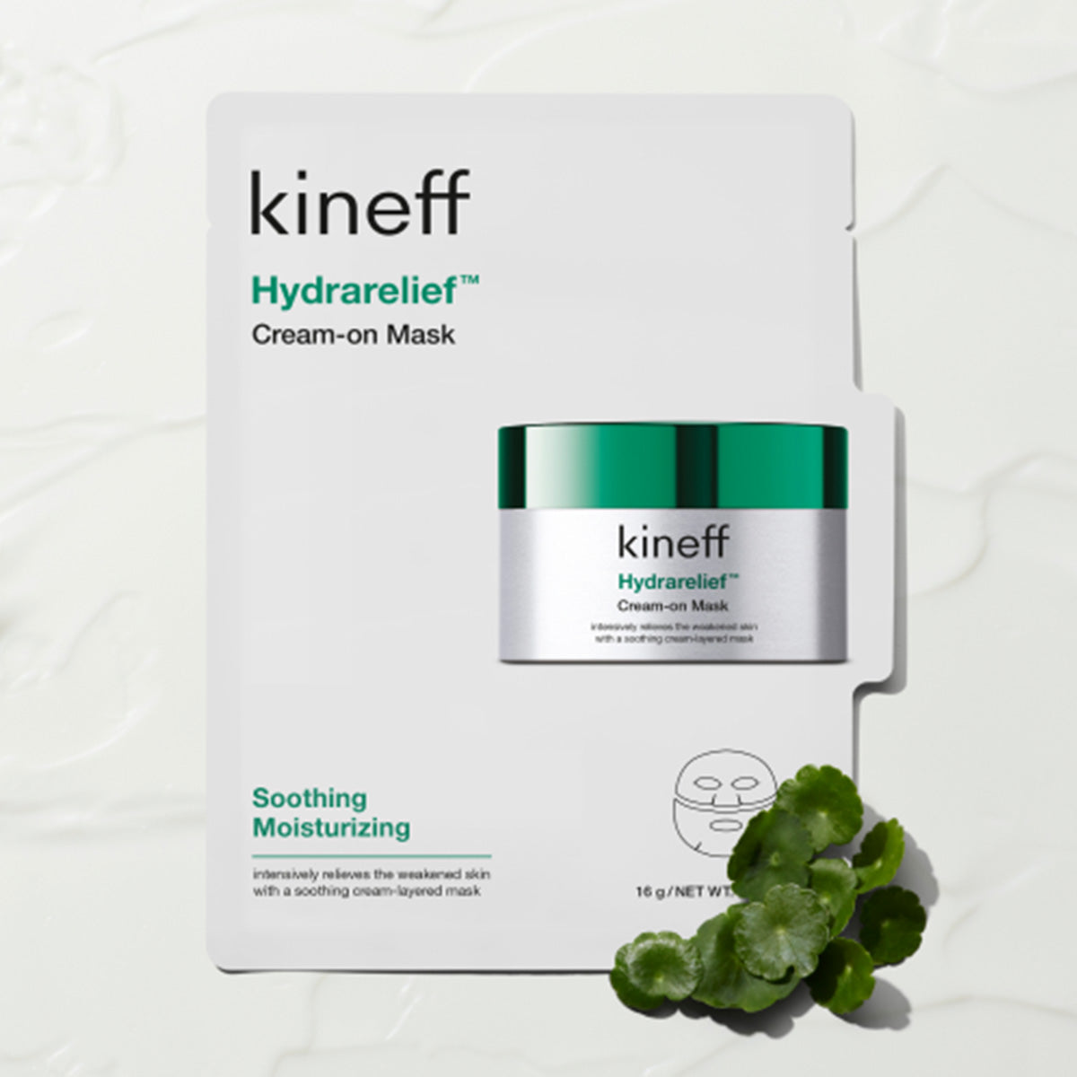 Kineff Hydrarelief Cream-on Mask (16g x 5ea)